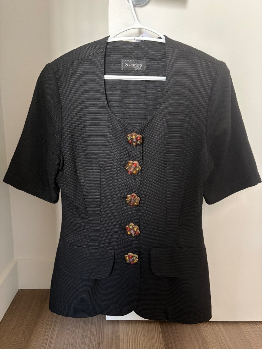 Sandro Paris | Vintage 90s Vest Size 1